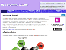 Tablet Screenshot of ibchemistryonline.com